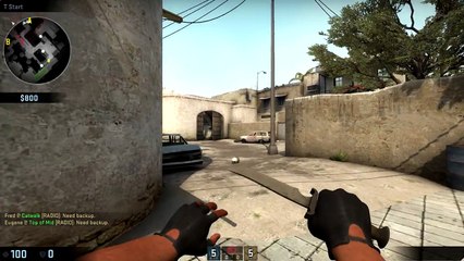 CS GO: Get a MAC 10 on Pistol Round