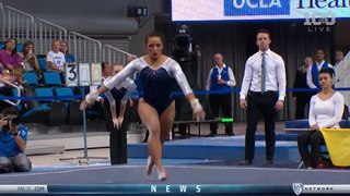 Angi Cipra (UCLA) 2016 Floor vs Utah 9.975