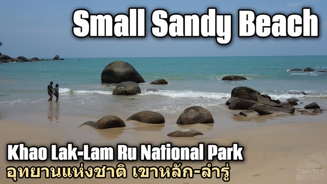 Small Sandy Beach in Phang Nga