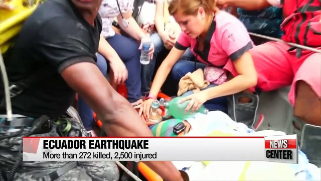 Devastating quake hits Ecuador...State of emergency declared