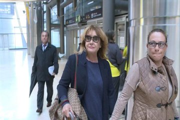 Mila Ximénez se despide de Madrid, rumbo a Honduras