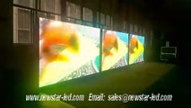 P10 outdoor fixed led display videos