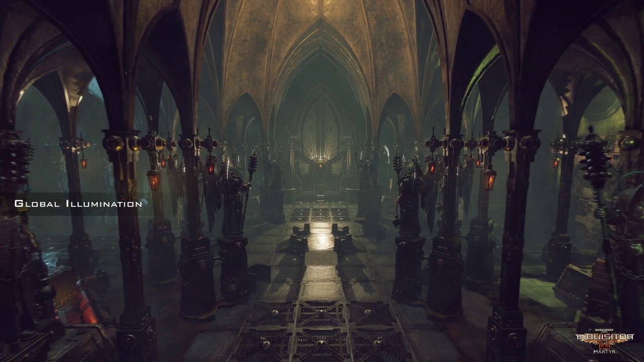 W40K INQUISITOR: MARTYR - Tech Demo Teaser #02: Global Illumination (2016) EN
