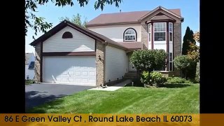 Home For Sale: 86 E Green Valley Ct  Round Lake Beach, Illinois 60073