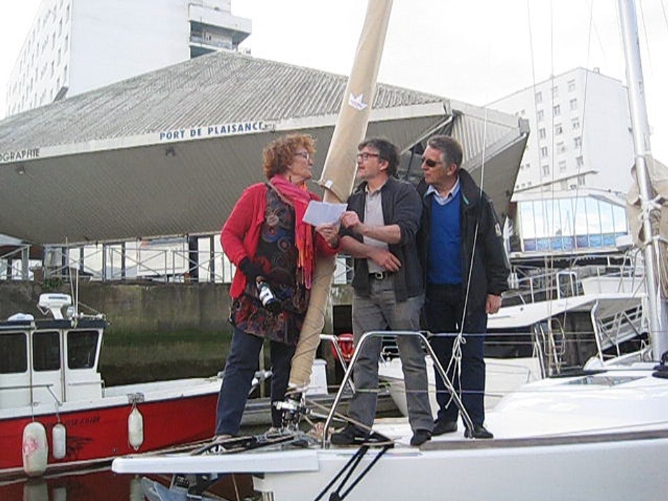 Le Baptême de Adaskell ASPTT Voile Lorient