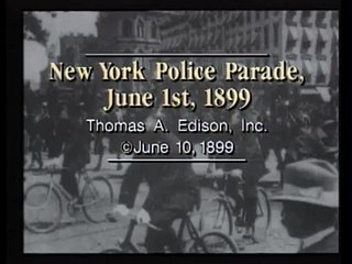 New York police parade, June 1st, 1899