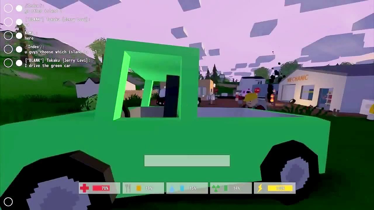 Let's Play Unturned w/ Jerry, TiRaMisuZ, Ben & KiMi - Part 2