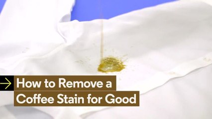 How to Remove a Coffee Stain for Good