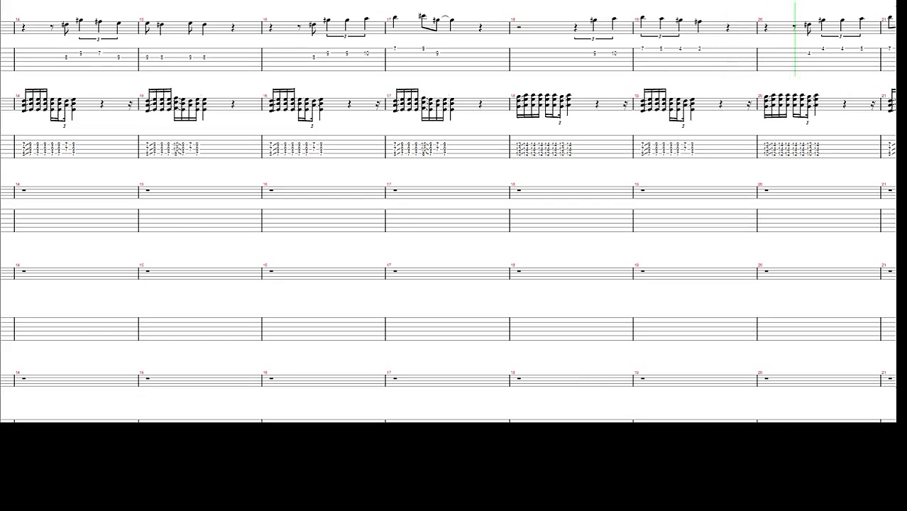 Guitar Tabs Judas Priest   A touch of Evil