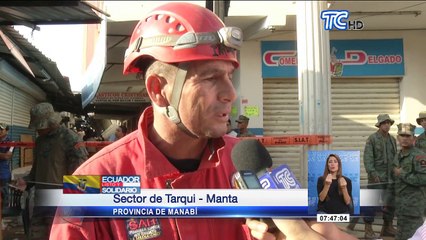 Rescatista comenta sobre momento que rescató a personas en la madrugada en Tarqui