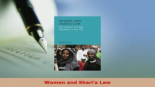 Download  Women and Sharia Law  EBook
