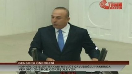 Hdp'nin Çavuşoğlu Hakkındaki Gensoru Kabul Edilmedi-2