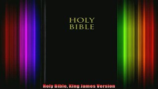 Read  Holy Bible King James Version  Full EBook