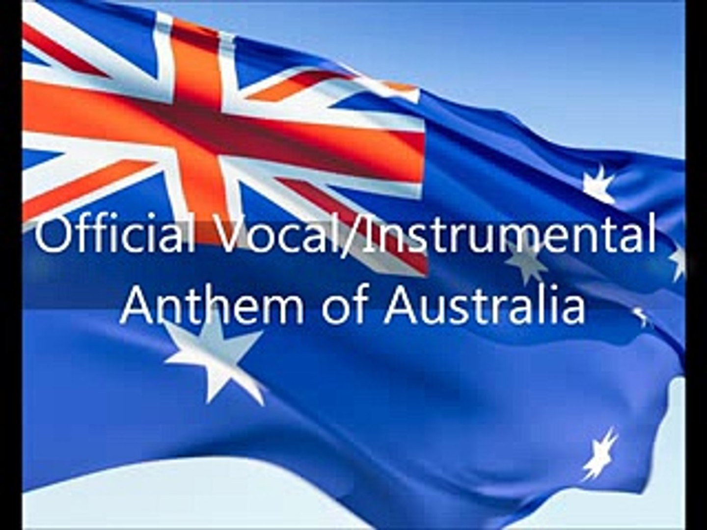 Australian National Anthem - Australia Fair' (EN) - video Dailymotion