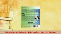 PDF  Principles of Islamic Spirituality Part 1 Sufism Free Books