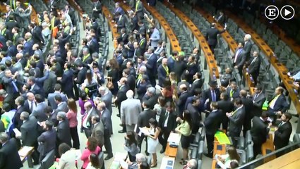 Votaciones de los diputados contra Dilma Roussef