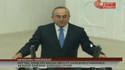 Hdp'nin Çavuşoğlu Hakkındaki Gensoru Kabul Edilmedi-3