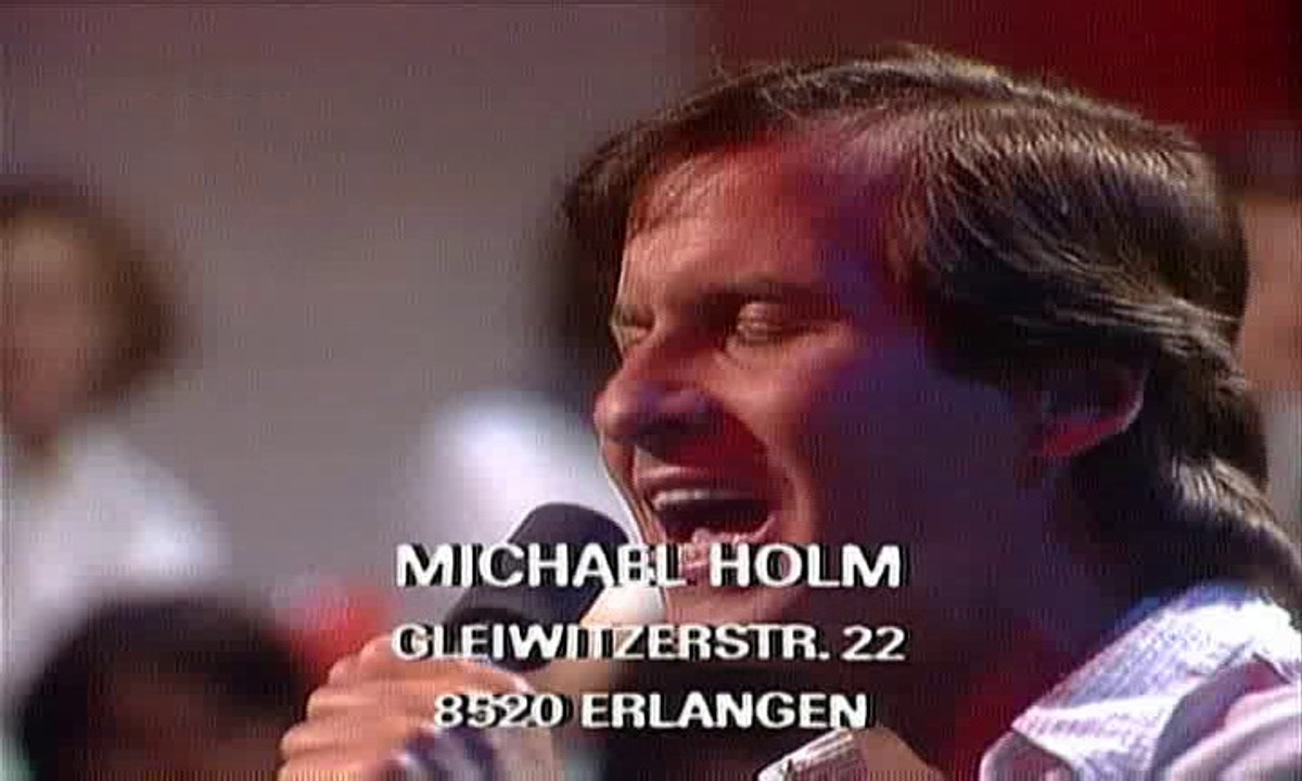 Michael Holm - Musst du jetzt gerade gehen Lucille 1977
