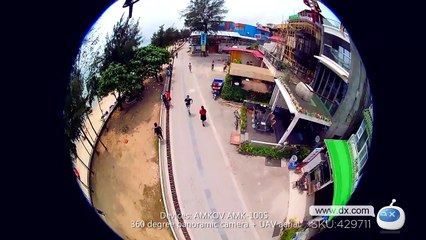 AMKOV AMK 100S 360 Degrees 1440P HD Wi Fi Digital Sport Camera