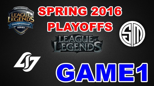 (LOL) 冠軍賽 CLG vs TSM Highlight(NA LCS 2016 Spring Playoffs) Game1