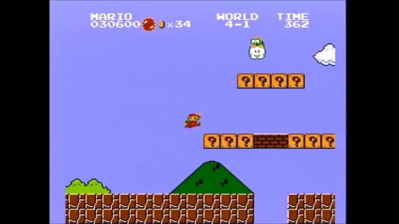 Super Mario Bros. Completed in Under 60 SECONDS! [World RECORD Speed Run]