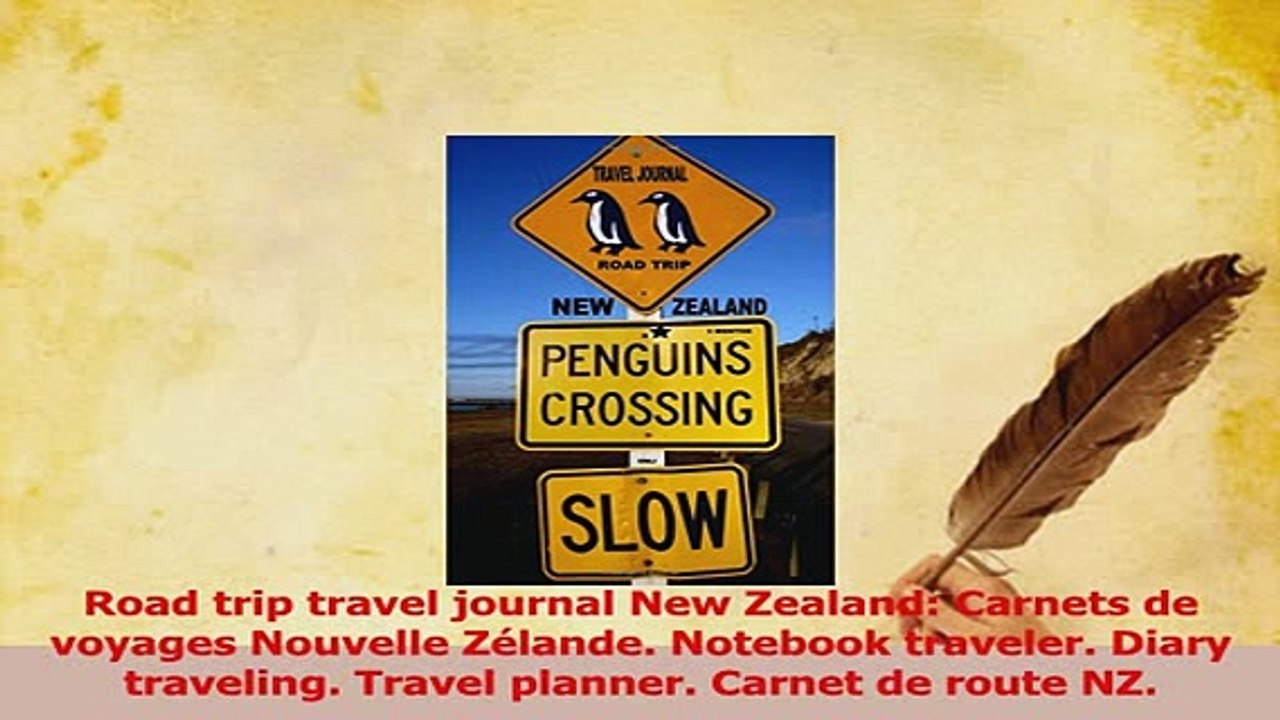PDF  Road trip travel journal New Zealand Carnets de voyages Nouvelle Zélande Notebook Download Full Ebook