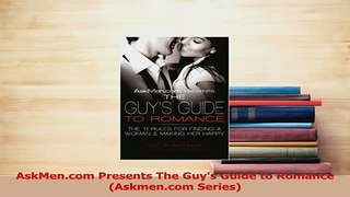 PDF  AskMencom Presents The Guys Guide to Romance Askmencom Series Download Full Ebook
