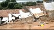 Correio Verdade - Choveu na capital  283 milímetros, no bairro de Mandacaru, um muro desabou por cima de algumas casas.