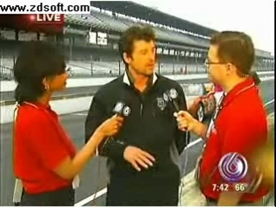 Patrick Dempsey Indy500 Interview