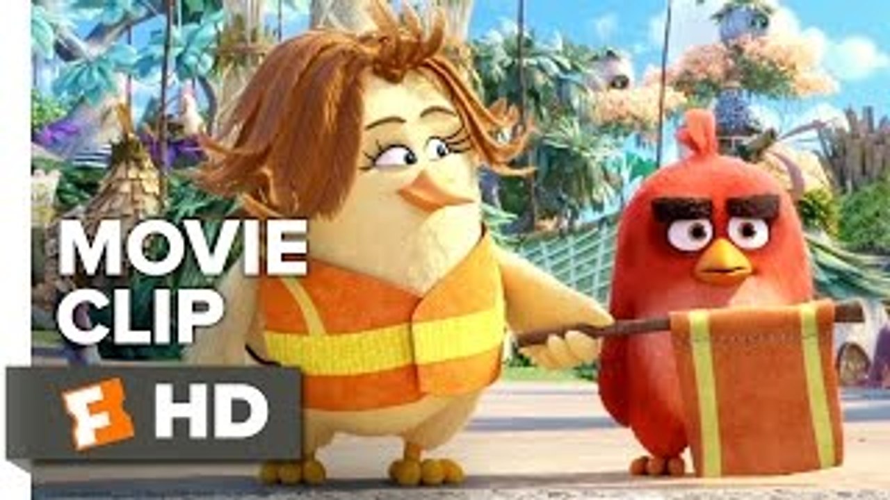 The Angry Birds Movie CLIP - Crossing Guard (2016) - Jason Sudeikis Movie HD