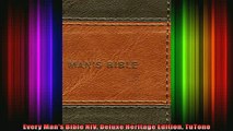 Read  Every Mans Bible NIV Deluxe Heritage Edition TuTone  Full EBook