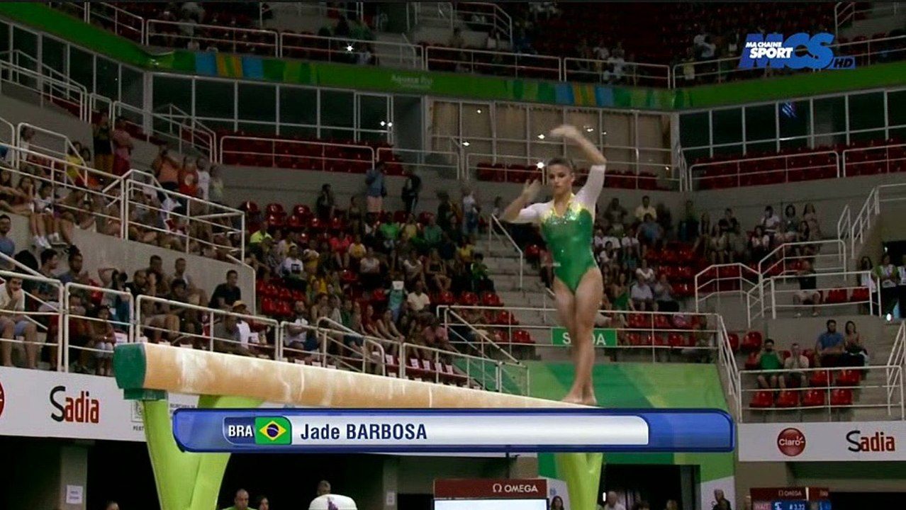 Jade BARBOSA (BRA) BB - Rio Test Event 2016 TF/Qual