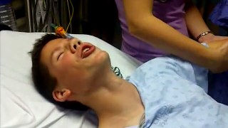 Funniest reaction to hospital drugs for a broken arm
