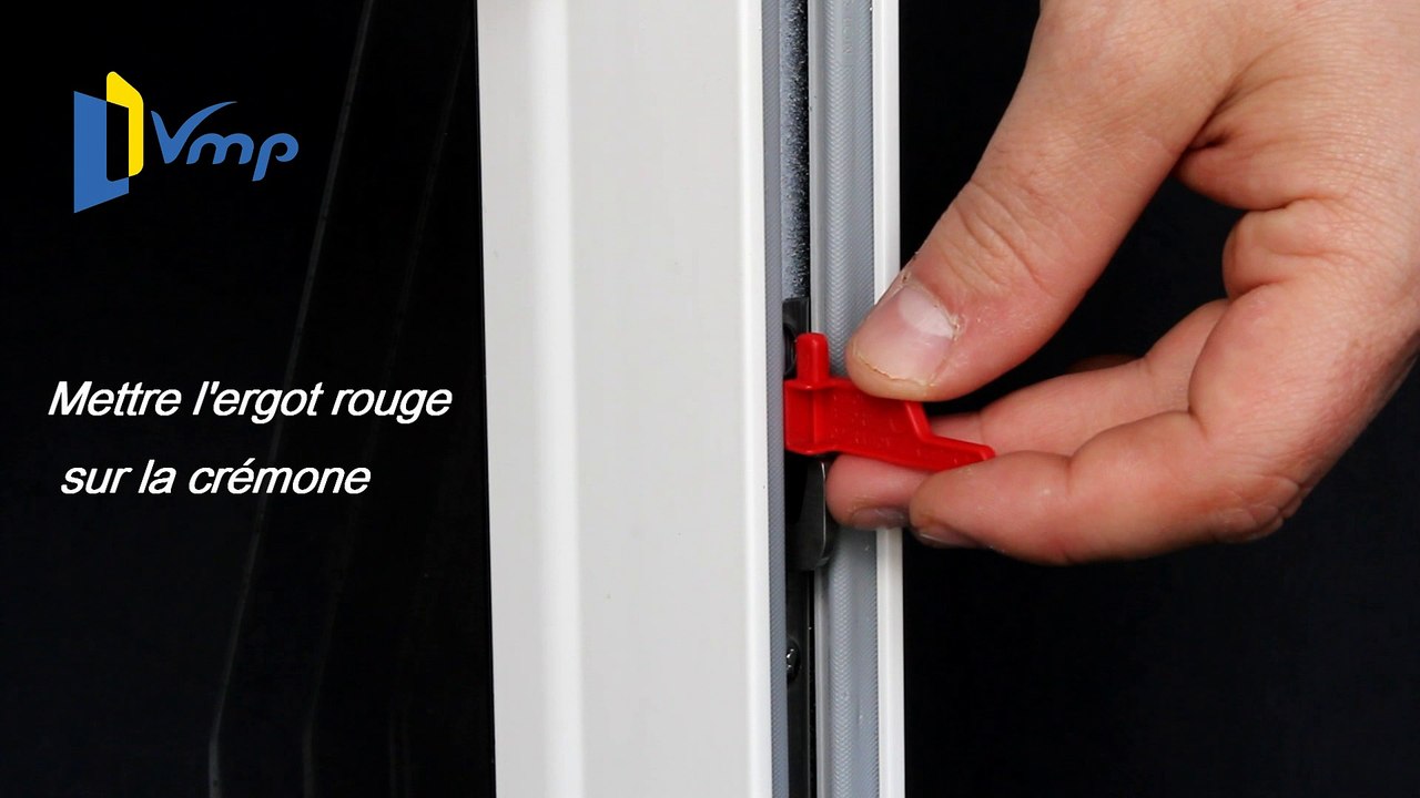 Réglage de la gâche et de l