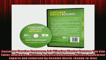 FREE DOWNLOAD  Customer Service Resumes Job Winning Master Resume You Can Tailor in Minutes Written By  FREE BOOOK ONLINE