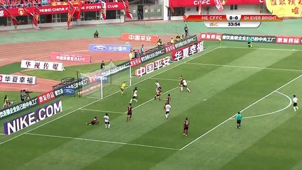 Lavezzi assist sets up Dong for Hebei