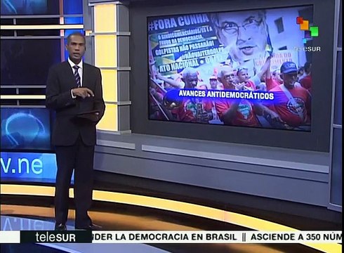 Tuiteros brasileños debaten sobre impeachment contra Rousseff