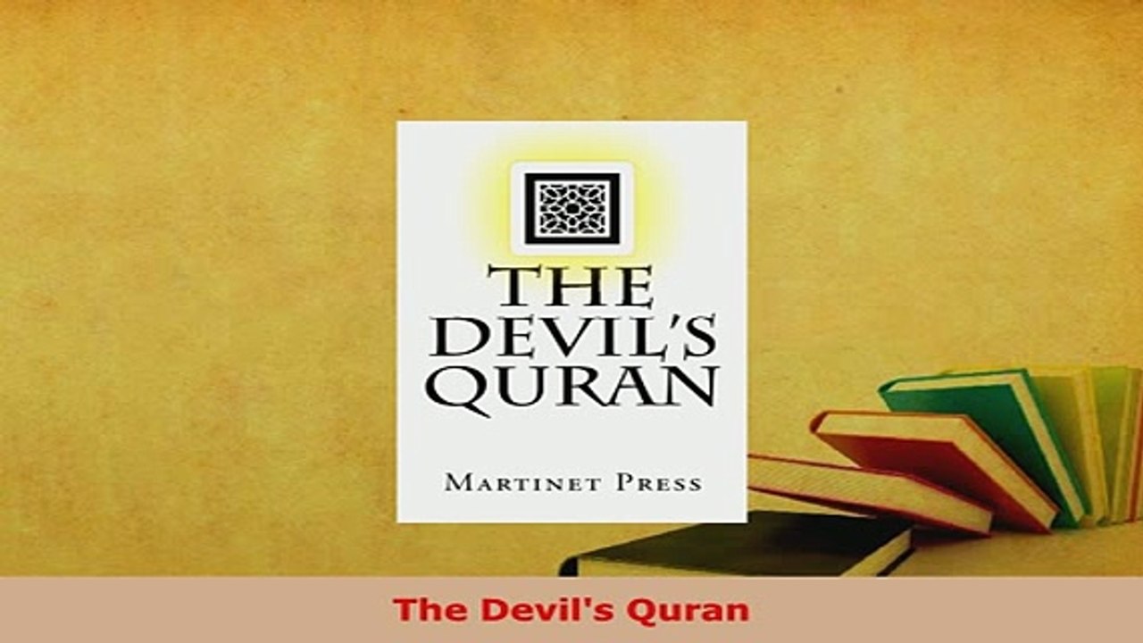 PDF  The Devils Quran  EBook