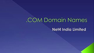 COM Domain Names