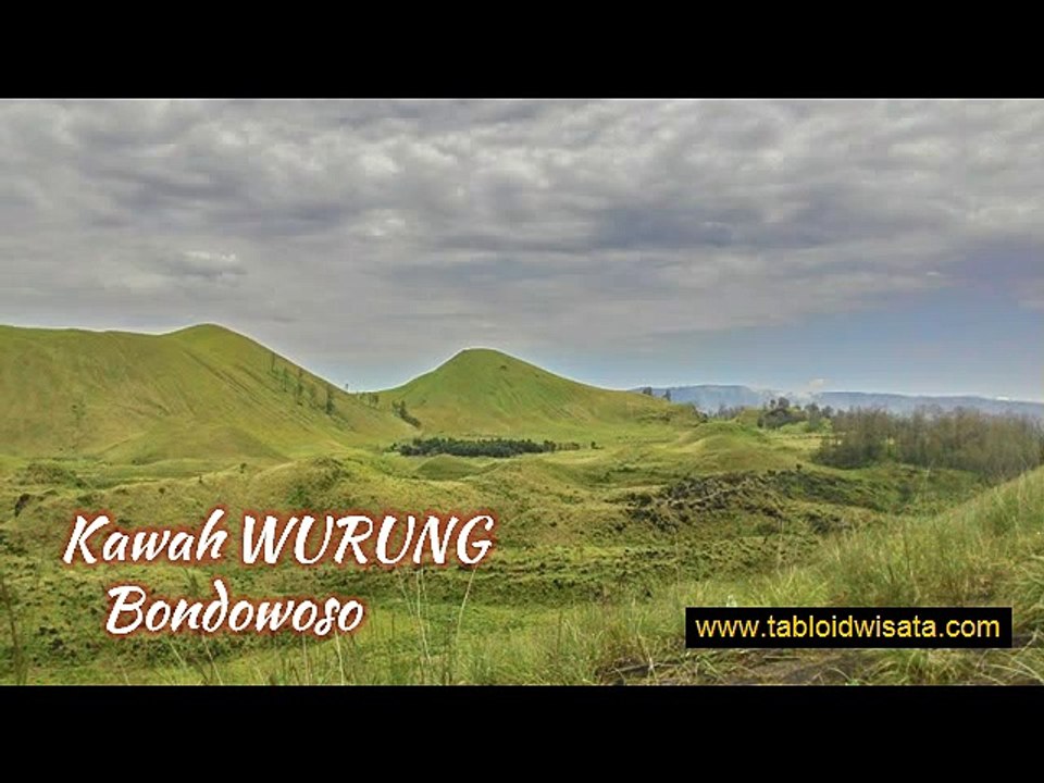 Kawah Wurung Bondowoso, Bukit cantik nan Hijau