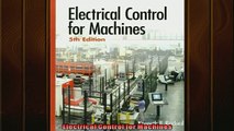 EBOOK ONLINE  Electrical Control for Machines  BOOK ONLINE