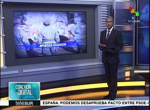 Colombia envía ayuda humanitaria a afectados por sismo en Ecuador