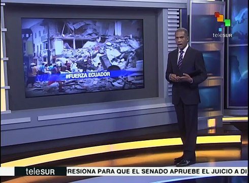 En Twitter, testimonios de personas afectadas por el sismo en Ecuador