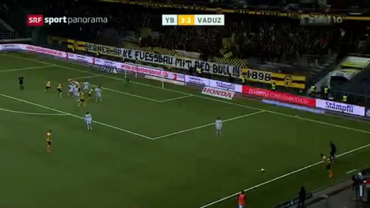 Young Boys 4:2 FC Vaduz (28.Runde 2015/16)