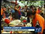 Guayaquil continúa receptando ayuda