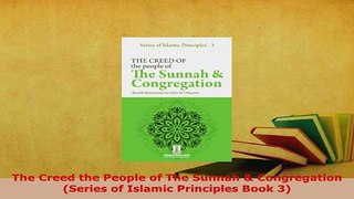 PDF  The Creed the People of The Sunnah  Congregation Series of Islamic Principles Book 3  EBook