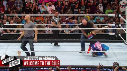 Ringside Invasions- WWE Top 10