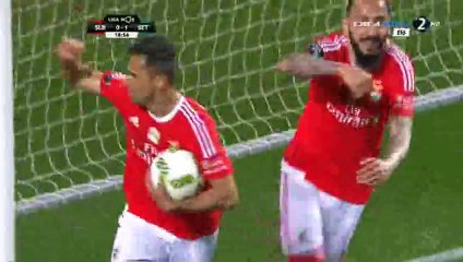 Jonas Goal HD - Benfica 1-1 Setubal - 18-04-2016
