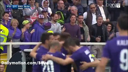 Josip Ilicic Goal HD - Fiorentina 2-1 Sassuolo - 17-04-2016