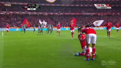 2-1 Jardel - Benfica v. Setubal 18.04.2016